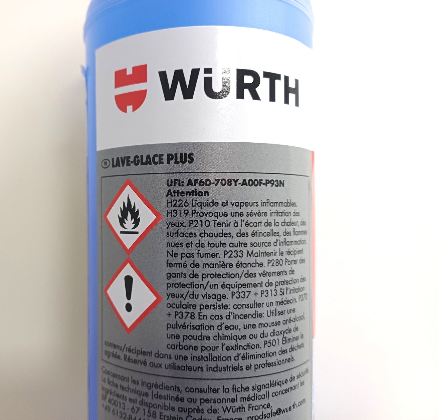Lave-glace Plus avec antigel pour voiture