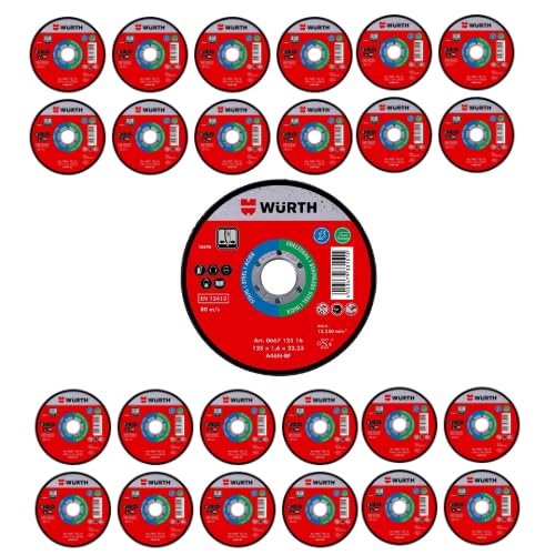 25er-Pack Red Label Trennscheiben Würth