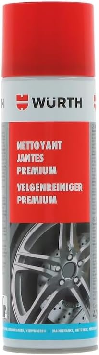 Würth Premium Rim Cleaner, 400 ml, Acid-Free, Powerful Concentrate, Easy-to-Clean Finish and Economical to Use