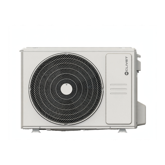 Pompe à chaleur : KIT PAC air/air Clivet EZCool Tri-Split - 7.9 kW - 3 sorties