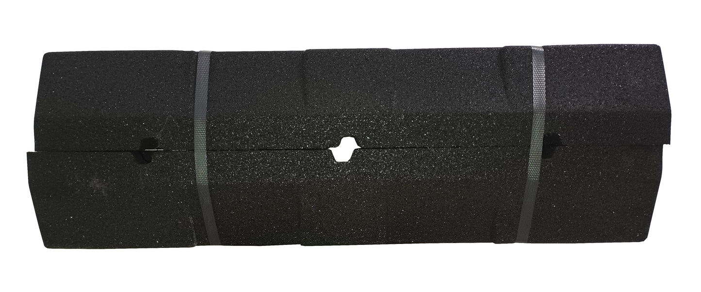 Set of 2 rubber damping bases - 2 x 600 mm for air conditioners