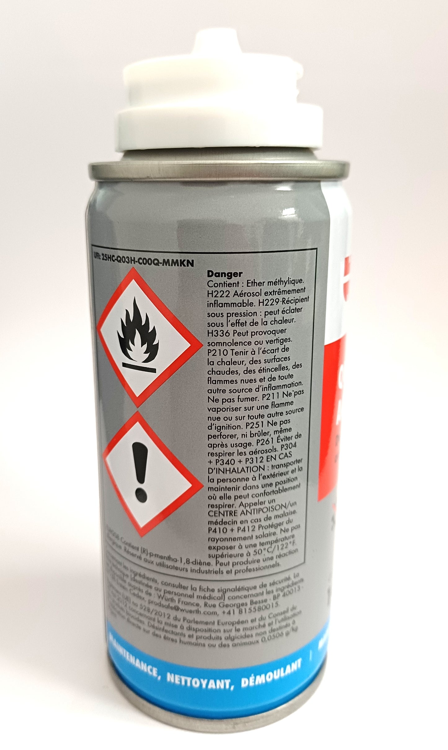 Würth - Quick Fresh Active Plus - Antibacterial air conditioning cleaner 100 ml