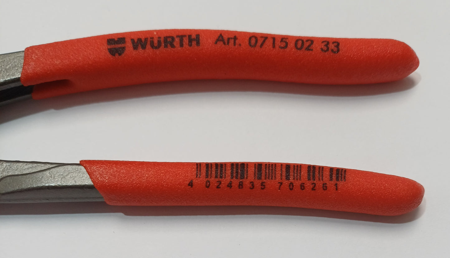 Pince Multiprise Din Iso 8976, 180 mm, 7 pouces, Wurth