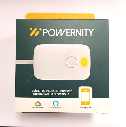 Powernity – WLAN-Thermostat für elektrische Heizkörper – iOS- und Android-kompatibel – Energiesparend – Einfache Installation