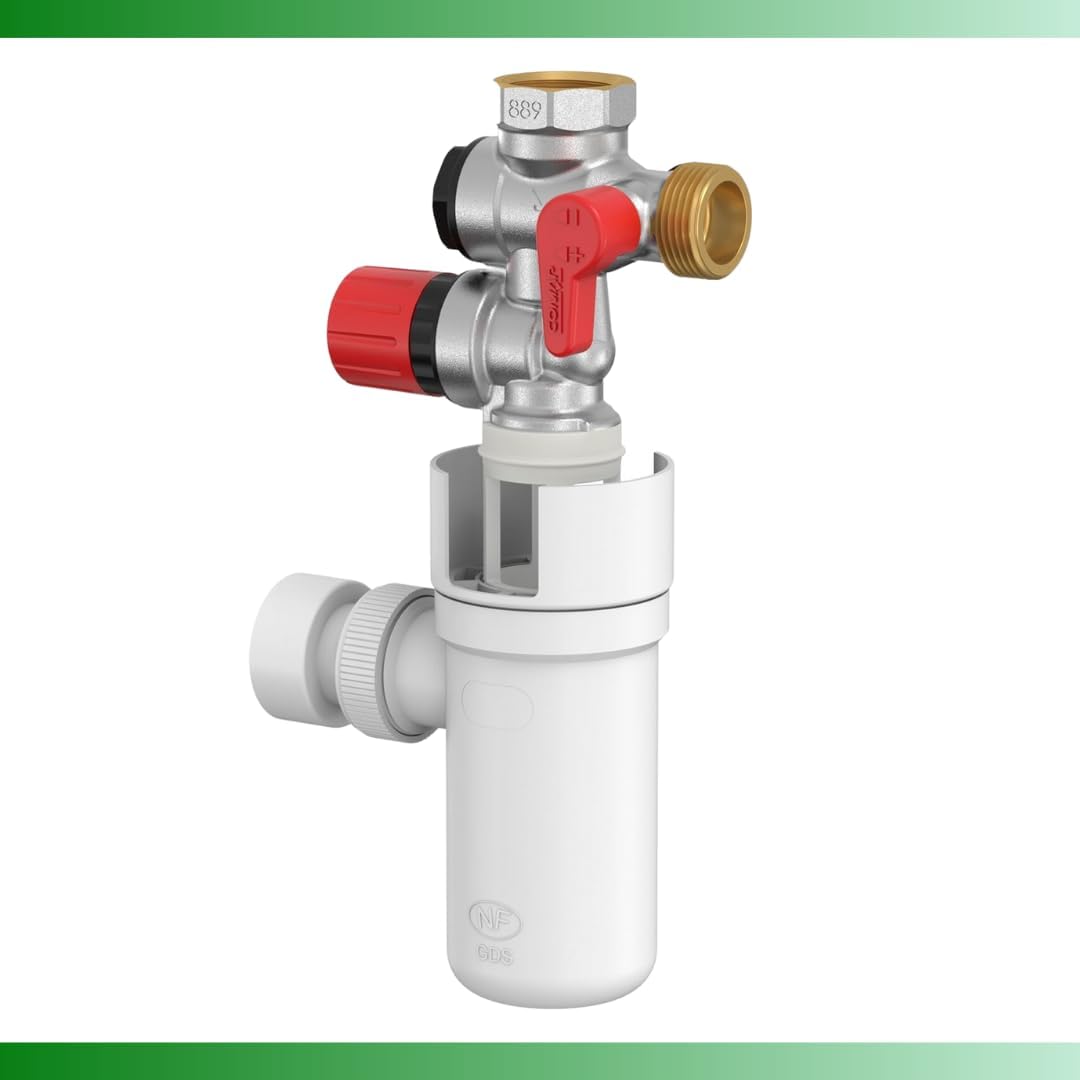 Siphon mit Deflektor, Standard N, mit Deflektor - 5er Set