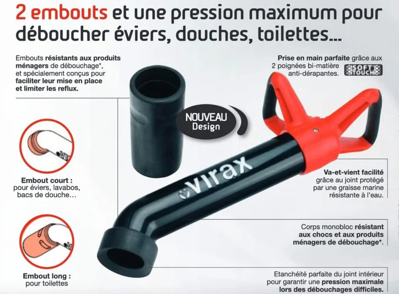 Virax Pumpen-Abflussreiniger