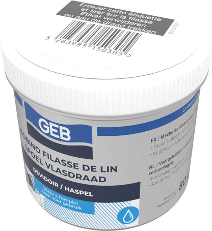 GEB 80g Leinengarnrolle mit Wickler