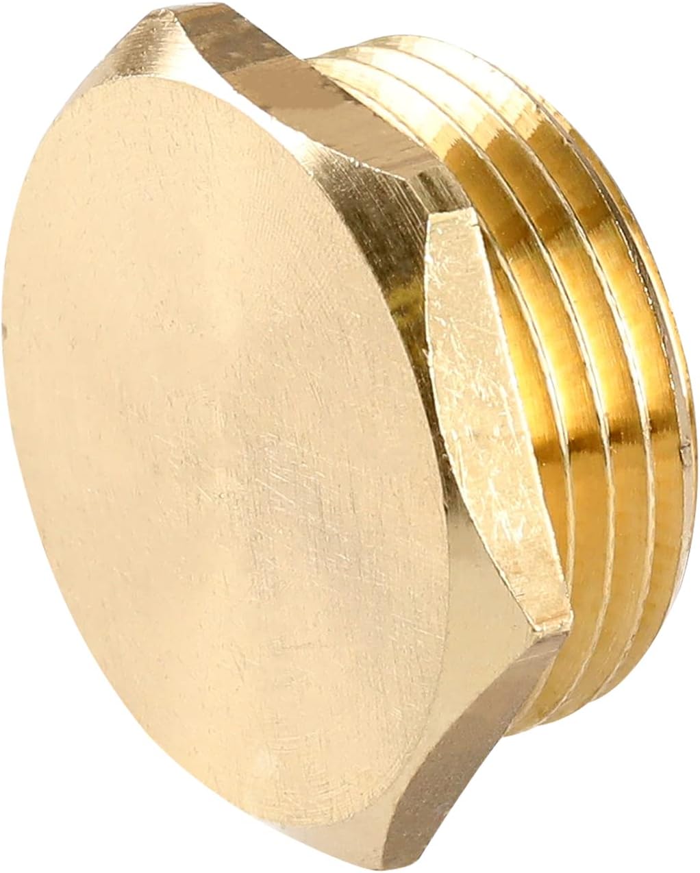 Packung mit 5 Außensechskant-Schraubstopfen aus Messing, 33/42 mm, 1"1/4