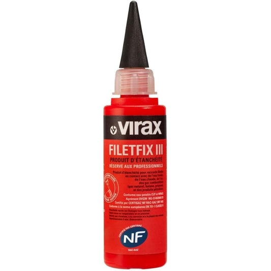 Harz zum Abdichten von Gewindeverbindungen 60 ml Filetfix Virax