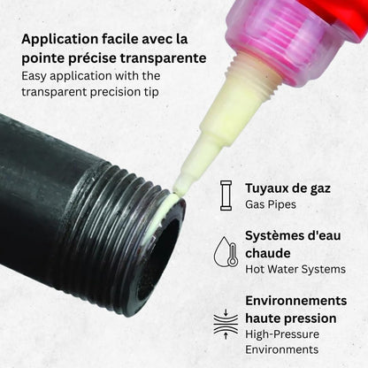 Colle résine Virax - Filetflix - Lot de 5