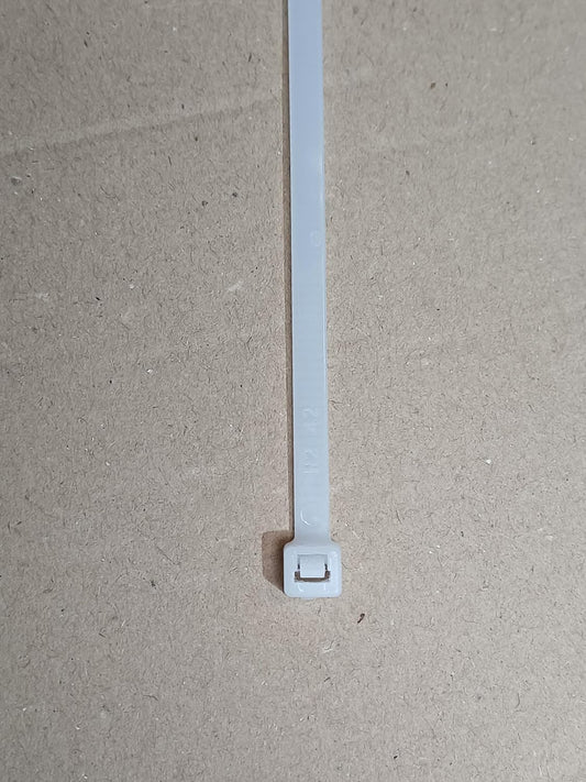 Kabelbinder, Beutel, à 50 Riselans 4,5 x 350 mm, weiß.
