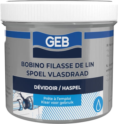 GEB 80g Leinengarnrolle mit Wickler
