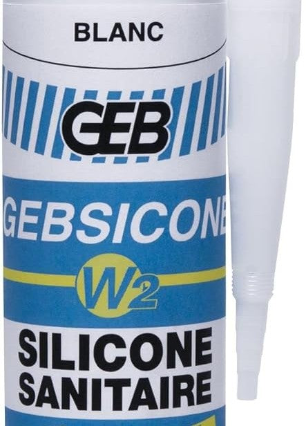 Weißes Silikon - 310 ml - Gebsicone W2 - Geb