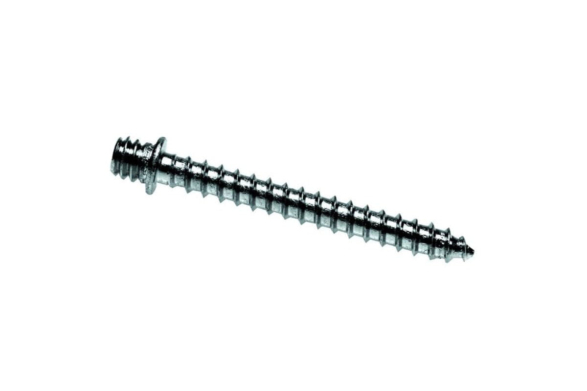 100 wooden screw tabs 7×150 Zinc-plated steel 60mm Zinc, coating thickness 5 µm, blue to iridescent blue, shiny, Metric thread