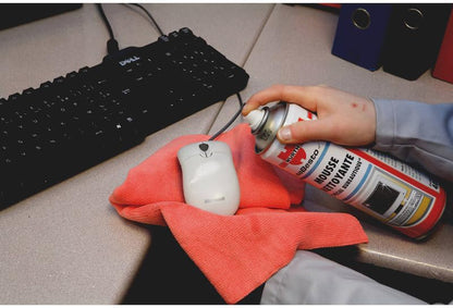 Office Cleaning Foam - Antistatic 500ml - High-Efficiency Screen, Keyboard, and Plastic Cleaner