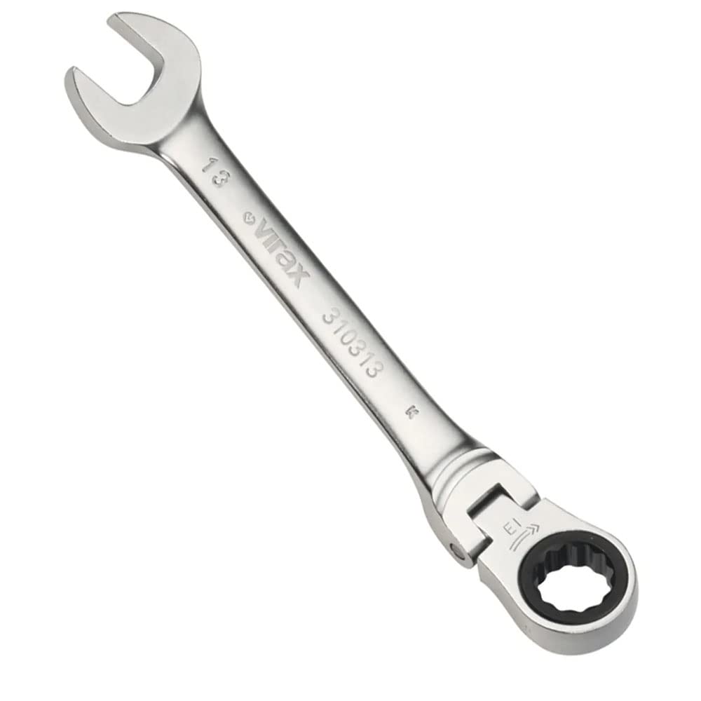 7-teiliges Ratschenschlüssel-Set - 180° schwenkbarer Kopf - Virax 310325