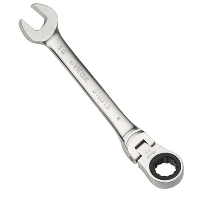 7-teiliges Ratschenschlüssel-Set - 180° schwenkbarer Kopf - Virax 310325