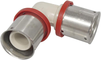 Lot de 10 Coudes Multicouches 26 PPSU, 90º