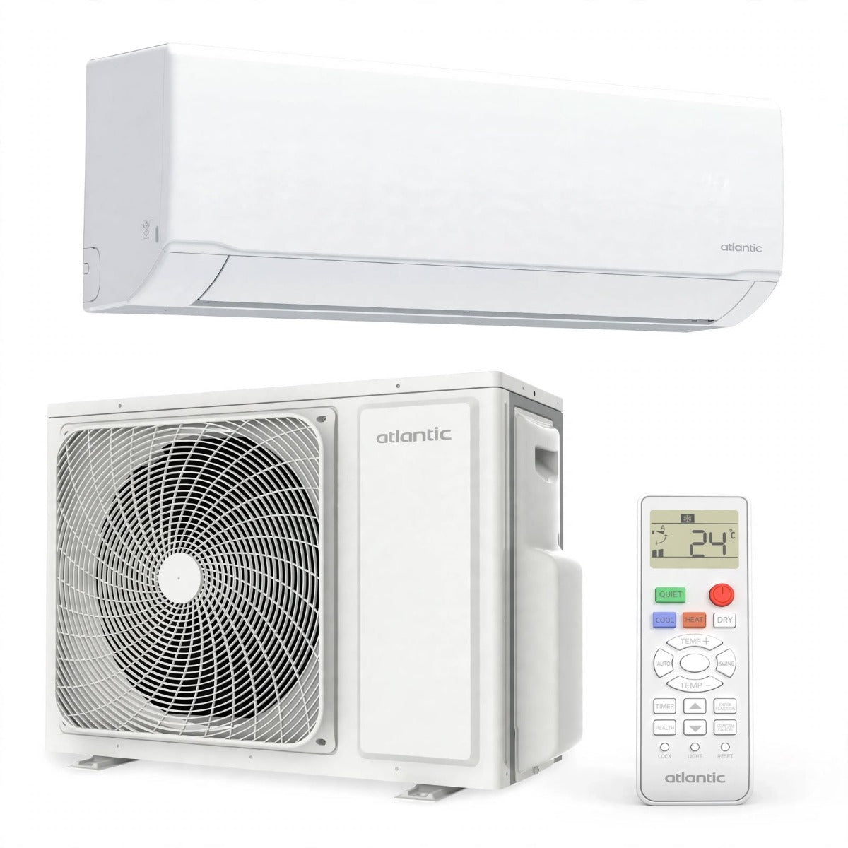 Pompe à chaleur : KIT PAC Atlantic Air/Air MURAO ACCESS 5kW R32 Monosplit