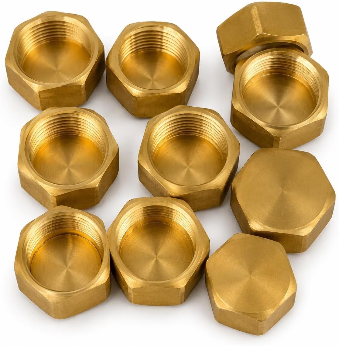 Lot de 10 Bouchons Femelles Laiton 1" (26/34)