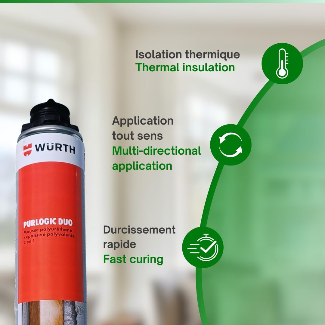 Wurth Purlogic Duo 750 ml PU-Schaum