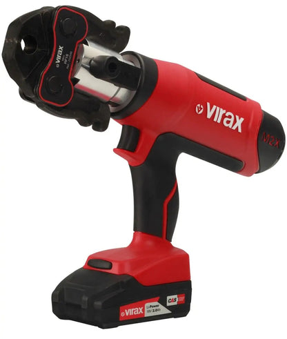VIRAX Electro-mechanical crimping tool Viper M2X + 2 batteries