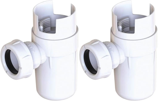 Siphon mit Deflektor, Standard N, mit Deflektor - 2er-Set