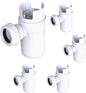 Siphon mit Deflektor, Standard N, mit Deflektor - 5er Set