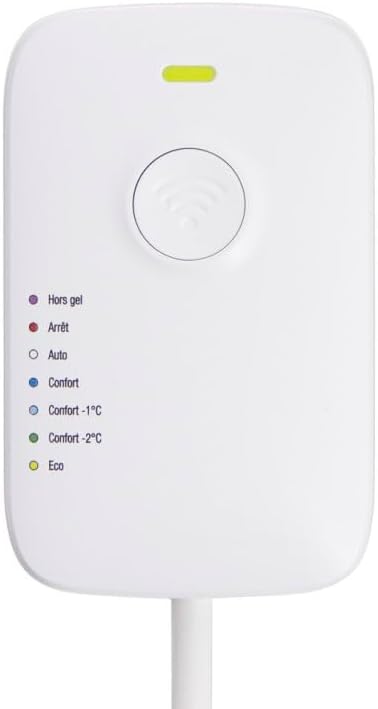 Powernity – WLAN-Thermostat für elektrische Heizkörper – iOS- und Android-kompatibel – Energiesparend – Einfache Installation