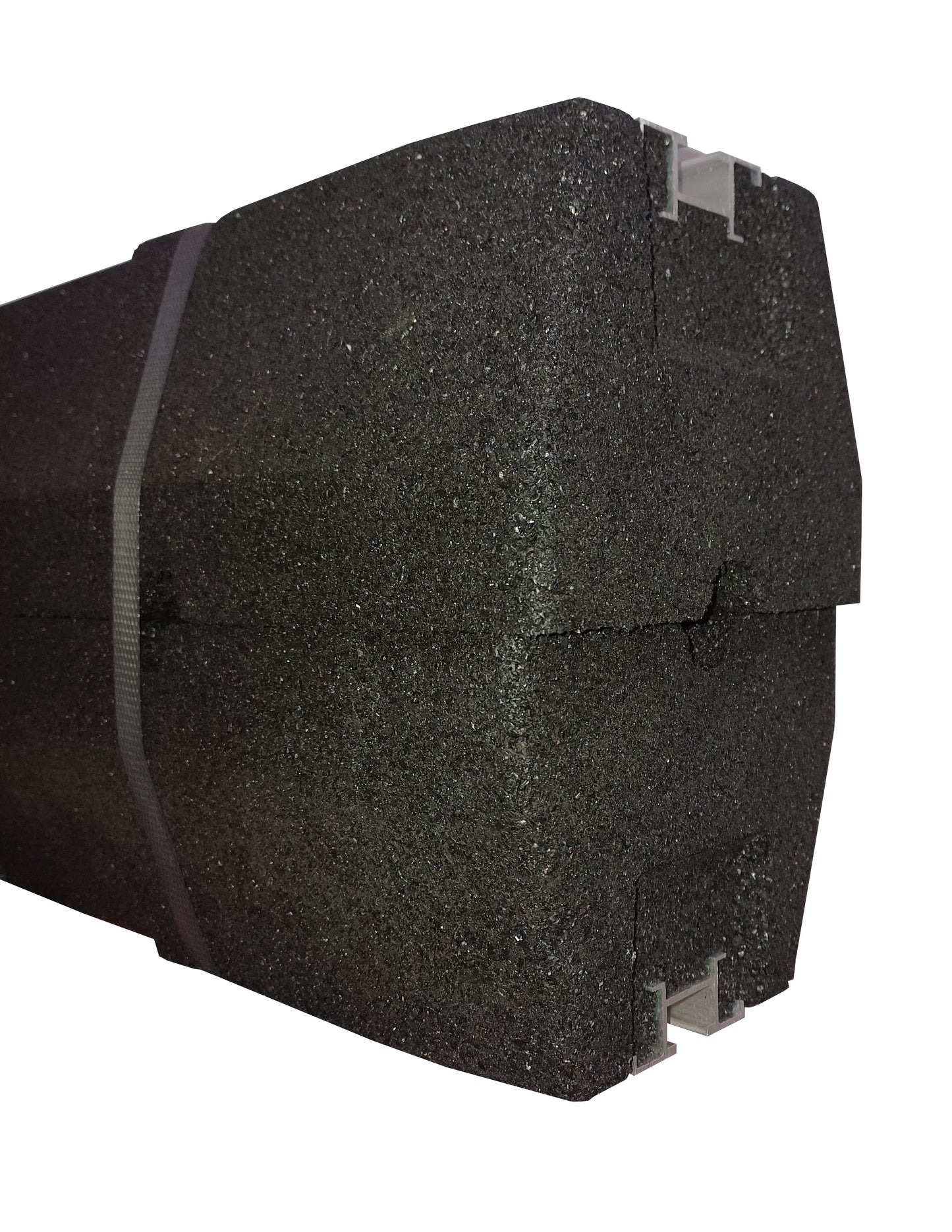 Set of 2 rubber damping bases - 2 x 600 mm for air conditioners